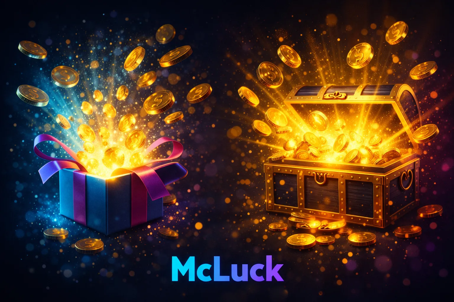 McLuck No Deposit Bonus – 7.500 Gold Coins und 2,5 Sweeps Coins gratis bei der Registrierung