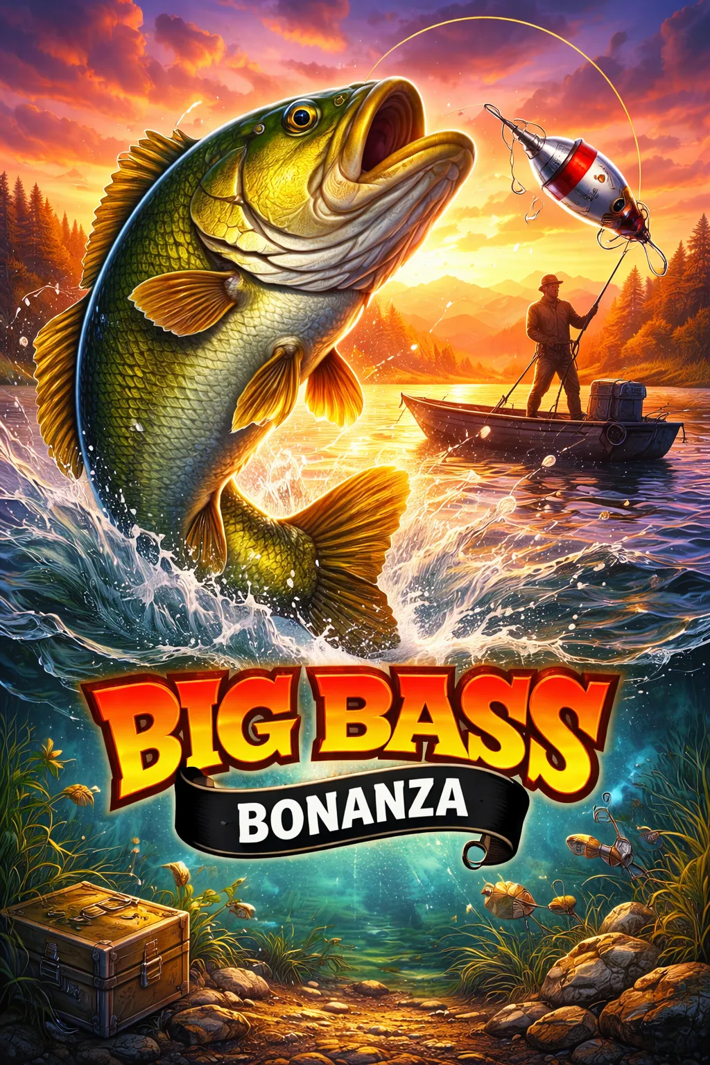 Big Bass Bonanza Fishing Slot – Angeln nach Freispiele und Multiplikatoren bei McLuck